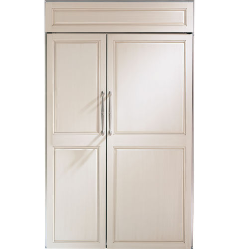Amerikanischer Kühlschrank - ZIS480NX - Monogram - für Privatgebrauch / Einbau / weiß