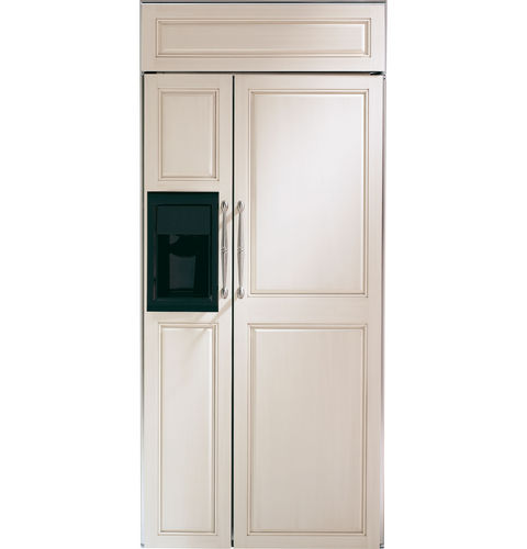 Amerikanischer Kühlschrank - ZISB360DX - Monogram - für Privatgebrauch / Einbau / weiß