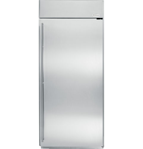 Kühlschrank mit 1 Tür - ZIRS360NXRH - Monogram - für Privatgebrauch / Einbau / Edelstahl