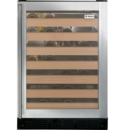 Einbau-Weinkühlschrank - ZDWR240PBS - Monogram - Unterbau / Edelstahl / elektrisch