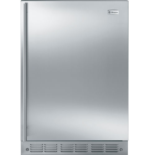 Unterbaukühlschrank - ZIFS240PSS  - Monogram - für Privatgebrauch / freistehend / verglast