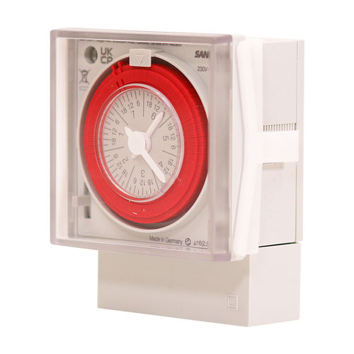 Analoges Timer - 7 Day Timeclock - Elta - für DIN-Schiene / programmierbar