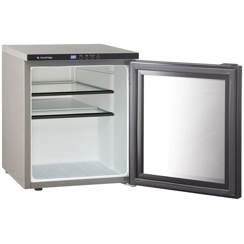 Kompakte Minibar - SmartFridge 50 - Minibar Systems - verglast / mit französischen Türen / mit Flügeltür