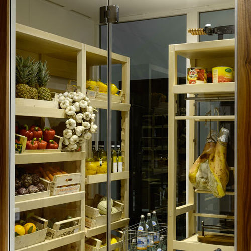 Moderner Lagerschrank für Küchen - LA CANTINA - L'OTTOCENTO - Holz