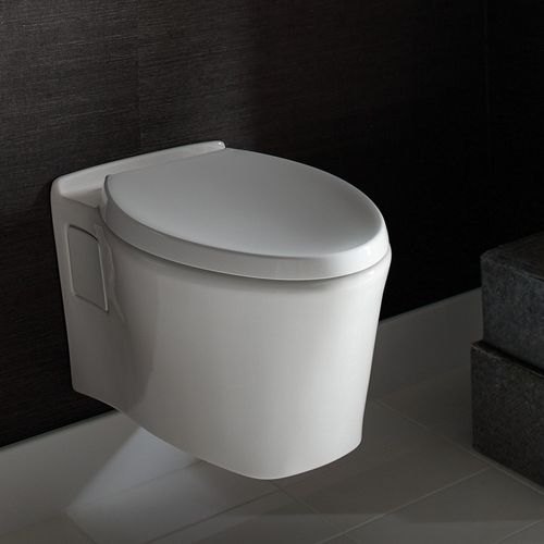 Wandhängendes WC - P70360-00-0 - KALLISTA - Keramik / oval / modern