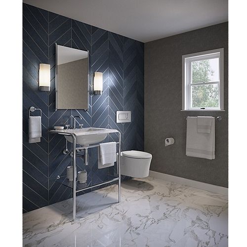 Moderner Konsolentisch - P46010-00-BL - KALLISTA - Marmor / rechteckig / für Privatgebrauch