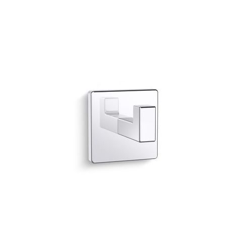 Moderner Garderobenhaken - GRID&trade; - KALLISTA - Chrom / Einpersonen / für Badezimmer