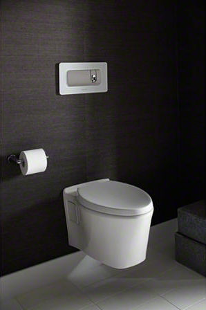 Wandhängendes WC - PLEO - P70361-00 - KALLISTA - Keramik / mit eingebauter Spülung
