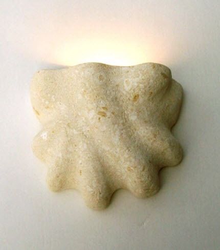 Moderne Wandleuchte - SPLASH - stonebreakers - für den Innenraum / Stein / Skulptur