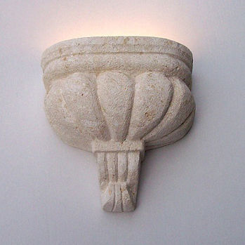 Moderne Wandleuchte - Agata - stonebreakers - für den Innenraum / Stein / stationär