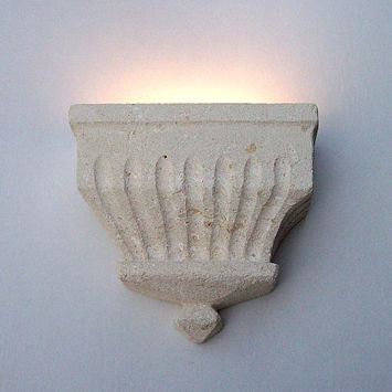 Moderne Wandleuchte - Basilea - stonebreakers - für den Innenraum / Stein / stationär