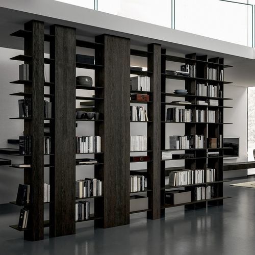 Modernes Bücherregal - BLADE - MODULNOVA - Holz