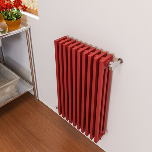 Heißwasser-Heizkörper - MULTICOLONA SQUARE - RADOX - 1001 w...1500 w / modern / Stahl