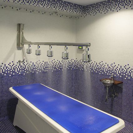 Vichy-Dusche / Wechsel - Inbeca Wellness Equipment S.L - Metall / für Gewerbegebrauch / für Chromotherapie