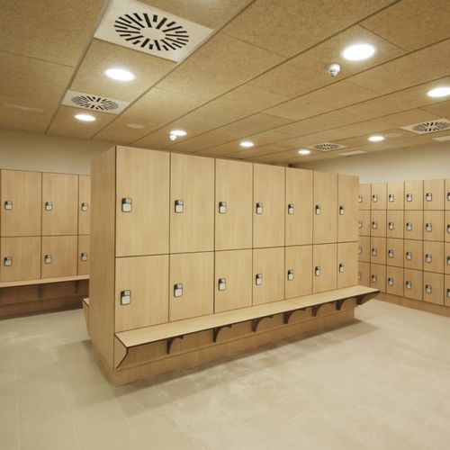 HPL-Garderobenschrank - Inbeca Wellness Equipment S.L - für Wellnesscenter / gesichert