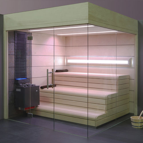 Finnische Sauna - PARIS LINE - Inbeca Wellness Equipment S.L - Bio / für Privatgebrauch / Holz