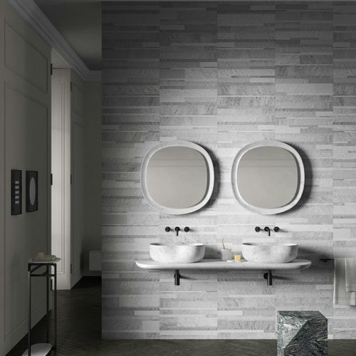 Holzfliesen - STONE PARQUET - Salvatori - Naturstein / in Steinoptik / für den Innenraum