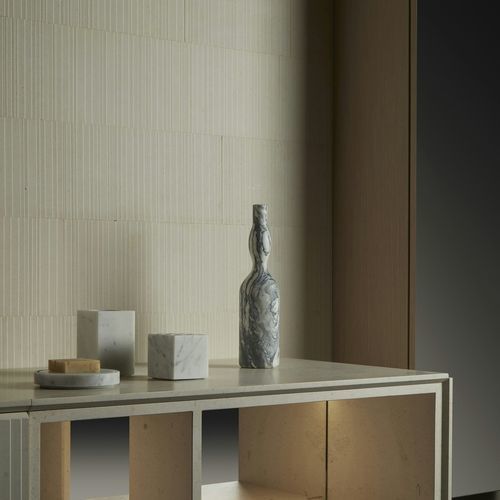 Glas-Steinplatte - HITO - Salvatori - für Haus / für Fußboden / für Innenausbau