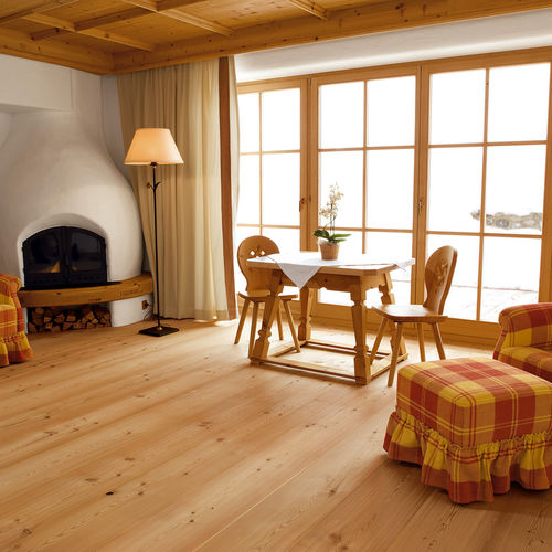 Mehrschichtparkett - WIDE-PLANK - mafi Naturholzboden GmbH - Lärche / mit Naturöl geölt / gebürstet