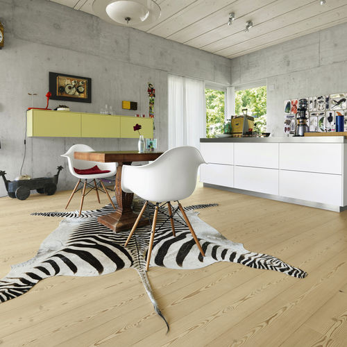 Mehrschichtparkett - WIDE-PLANK / LYE TREATED / WHITE OIL - mafi Naturholzboden GmbH - Lärche / geölt / gebürstet