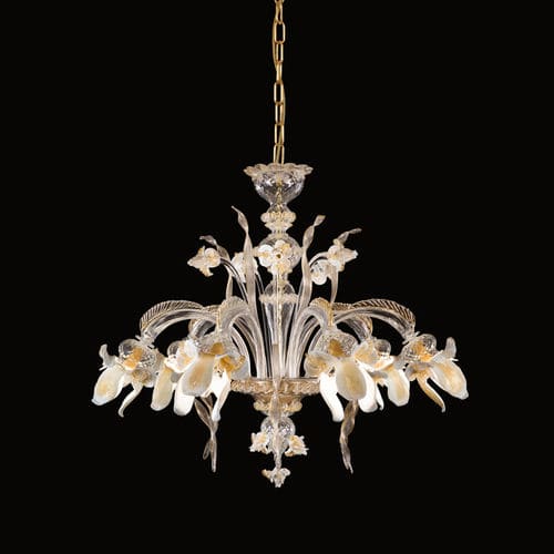 Kronleuchter / originelles Design - IRIS - MULTIFORME - geblasenes Glas / Muranoglas / LED