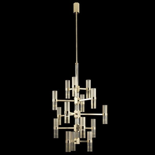 Moderner Kronleuchter - HEXIGO - MULTIFORME - geblasenes Glas / Muranoglas / LED