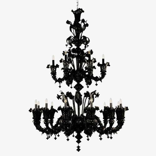Stil-Kronleuchter - GIUDECCA - MULTIFORME - Kristall / Muranoglas / mit Glühlampe