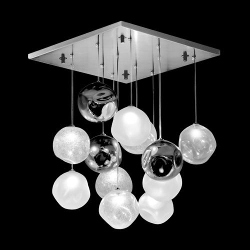 Moderner Kronleuchter - DESAFINADO - MULTIFORME - Muranoglas / geblasenes Glas / mit Kugeln