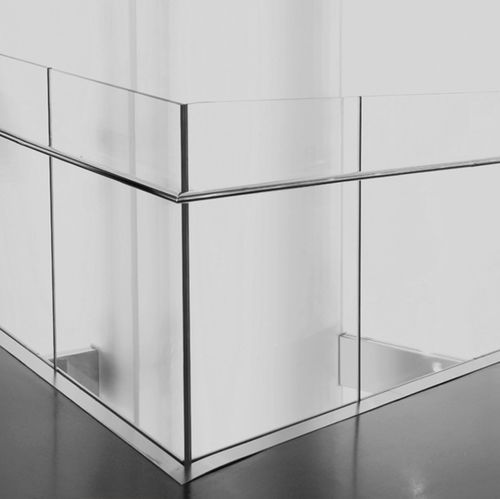 Glasgeländer - Atrium - Glasplatten / für den Innenraum / für Treppen