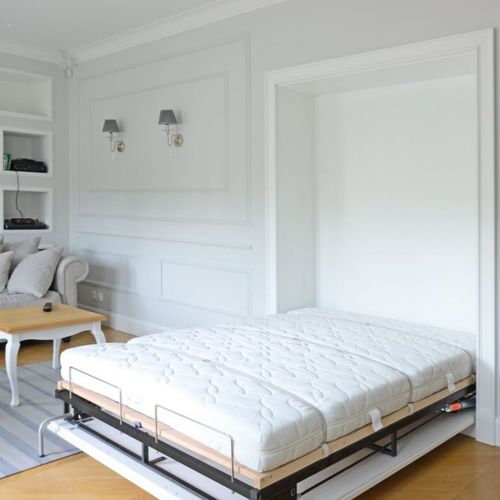 Hubbett - AKAN-handmade furniture - Doppelbett / modern / Holz