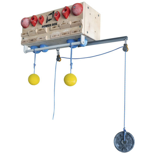 Klettergerüst für den Innenraum - POWER BOX : PULLEY SYSTEM   - Walltopia - für Training