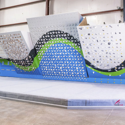 Kletterwand für Training - BM 300  - Walltopia - mit Gelenk