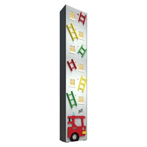 Interaktive Kletterwand - THE FIREMAN’S  - Walltopia - festinstalliert / für Spielplätze / für Außenbereich