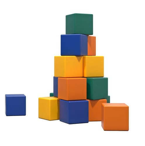 Modulares Klettergerüst - CRATE CHALLENGE  - Walltopia - für Spielplätze / für den Innenraum