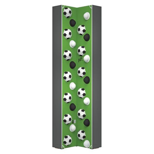 Festinstallierte Kletterwand - SOCCER   - Walltopia - für Spielplätze / interaktiv / für Außenbereich