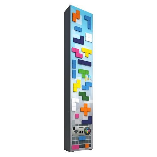 Festinstallierte Kletterwand - TETRIS - Walltopia - für Spielplätze / für Außenbereich