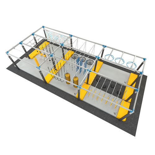 Trimm-Dich-Pfad / für Fitnessanwendungen - KID'S GROUND-BASED   - Walltopia - Slalom / Plattform / für Hochsprung