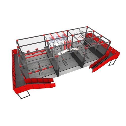 Trimm-Dich-Pfad / für Fitnessanwendungen - ELEVATED NINJA  - Walltopia - Slalom / Plattform / für Hochsprung