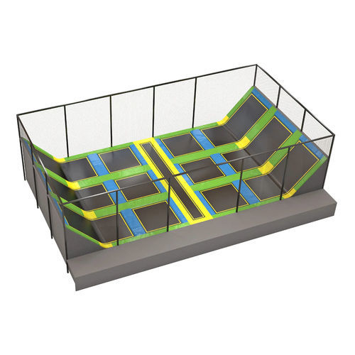 Trampolin für Spielplätze - DODGE BALL COURT  - Walltopia - quadratisch / für öffentliche Bereiche / für Kindergarten