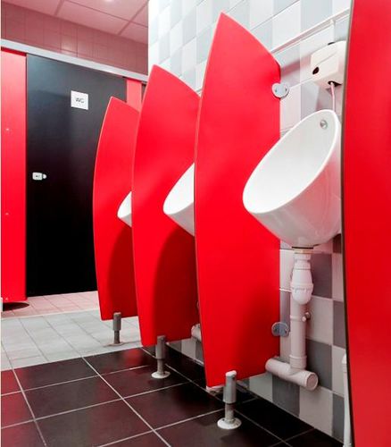 Urinaltrennwand für Kindergarten - FRANCE EQUIPEMENT - für öffentliche Sanitäreinrichtungen