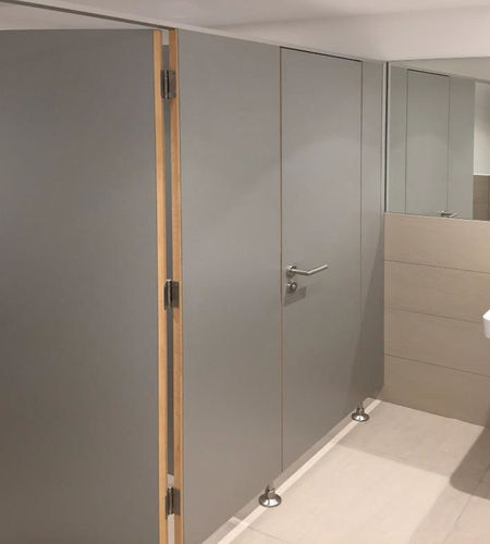 Melaminbeschichtete Sanitärkabine - TOPAZE 40 - FRANCE EQUIPEMENT - für Toiletten / für öffentliche Einrichtungen