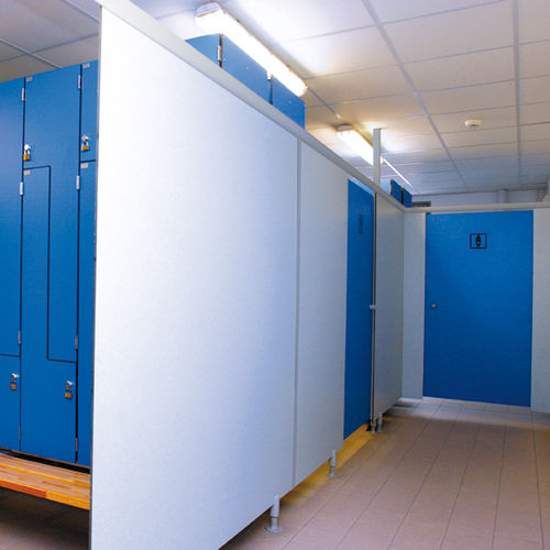 Abnehmbare Trennwand - CLOISONNAGE - FRANCE EQUIPEMENT - Laminat / für professionellen Einsatz / sanitär