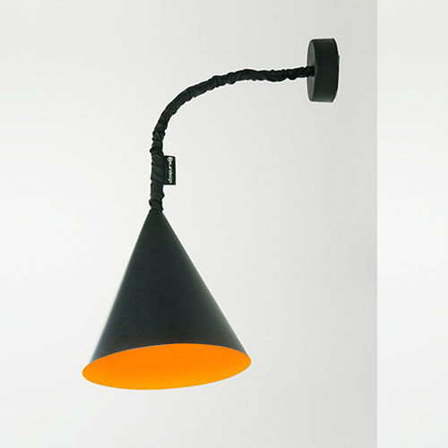 Moderne Wandleuchte - Jazz A lavagna - in-es artdesign - für den Innenraum / Nylon / aus Laprene®