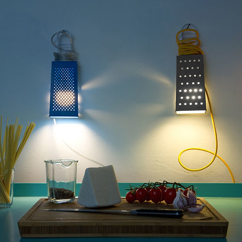 Moderne Wandleuchte - Cacio&pepe - in-es artdesign - für den Innenraum / Polycarbonat / aus Laprene®