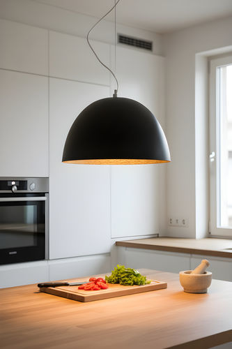 Hängelampe - H2O lavagna - in-es artdesign - Nylon / Stahl / Nebulite®