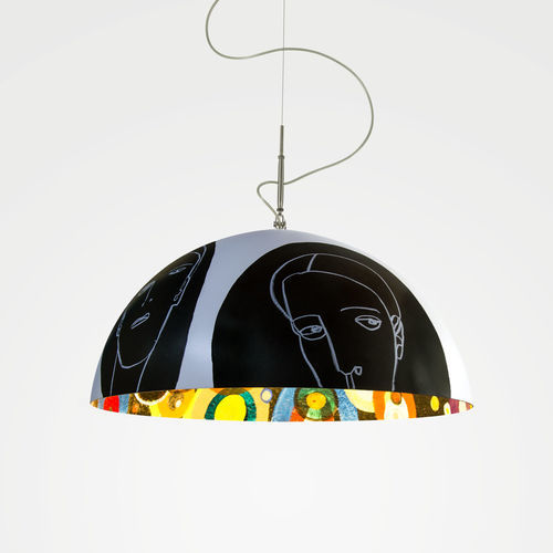 Hängelampe - ASTRALIA II  (PEZZO UNICO) - in-es artdesign - Acryl / Stahl / Nebulite®