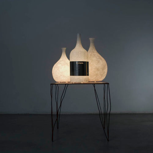 Tischlampe - Luce liquida 2 - in-es artdesign - Polycarbonat / Nebulite® / modern