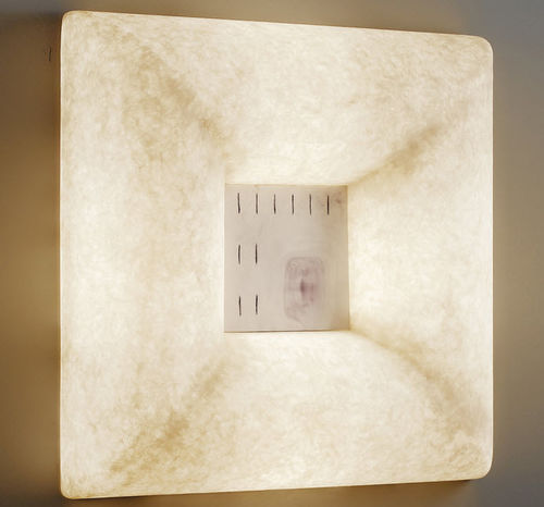 Moderne Wandleuchte - Dada luna 1 - in-es artdesign - für den Innenraum / Nebulite® / quadratisch