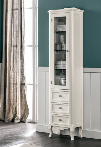 Säulenschrank für Badezimmer - REBECCA: H 186 - EBAN - klassisch