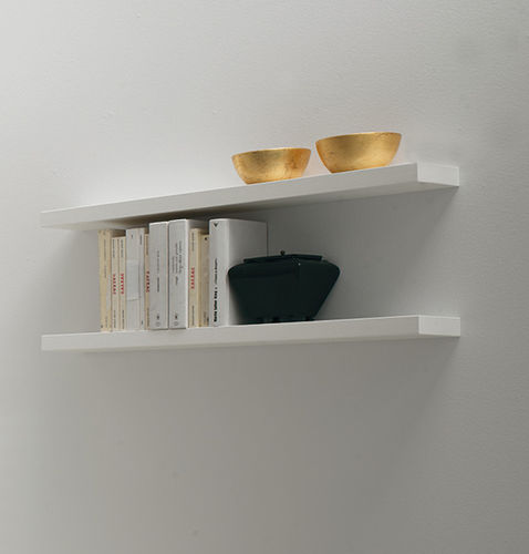 Wandmontiertes Regal - EBAN - modern / Massivholz / für Badezimmer